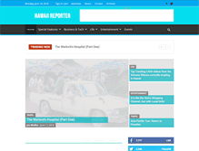 Tablet Screenshot of hawaiireporter.com